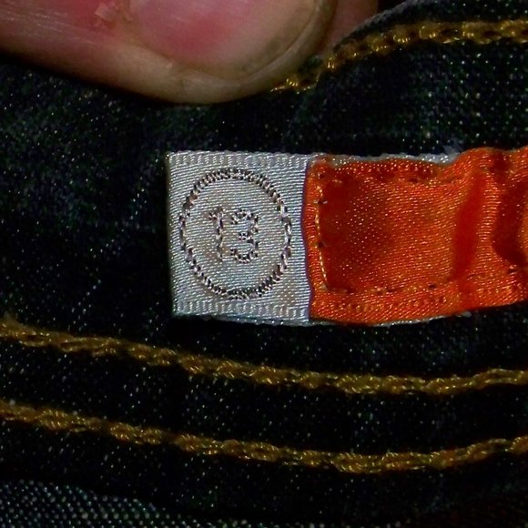 Akademiks Embroidered Embellished Flare Leg Jeans Size 13 - Picture 13 of 15